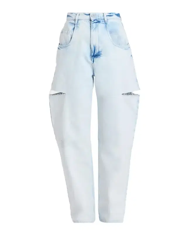MM6 MAISON MARGIELA Cutout Straight-Leg Jeans