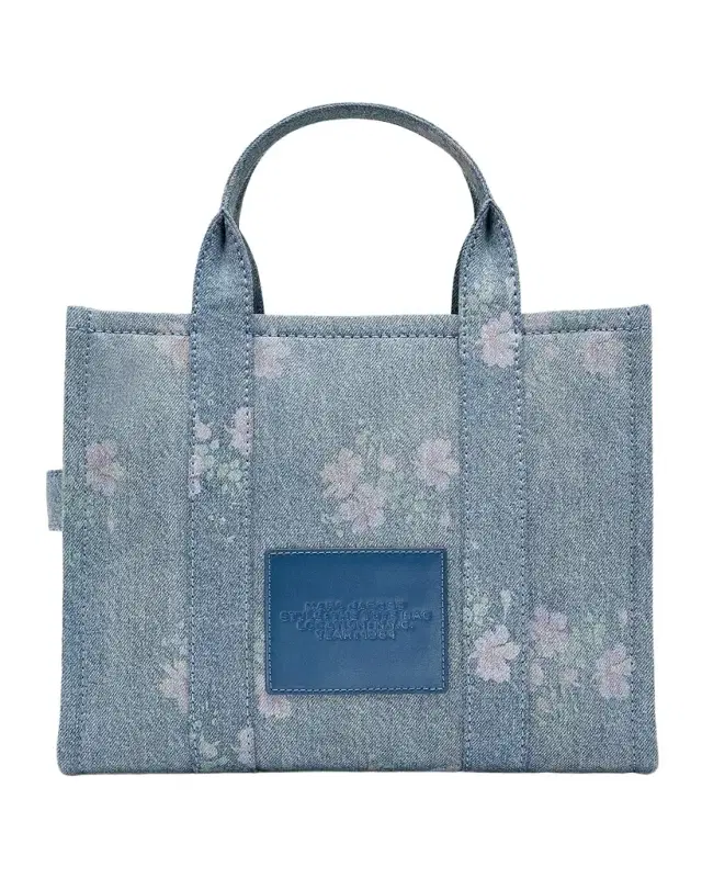Marc Jacobs The Medium Antique Floral Denim Tote Bag