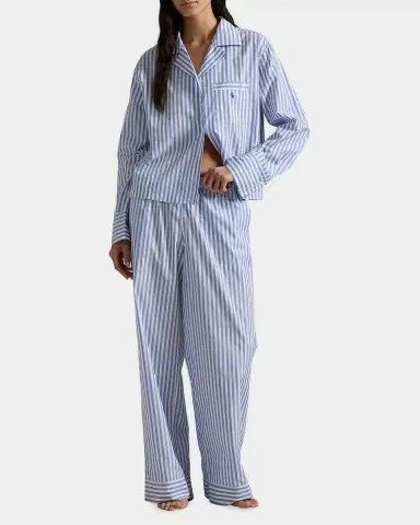 Polo Ralph Lauren The Bailey Cotton Poplin Pajama Set | Thumbnail 2
