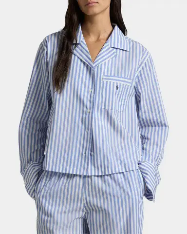 Polo Ralph Lauren The Bailey Cotton Poplin Pajama Set | Thumbnail 4