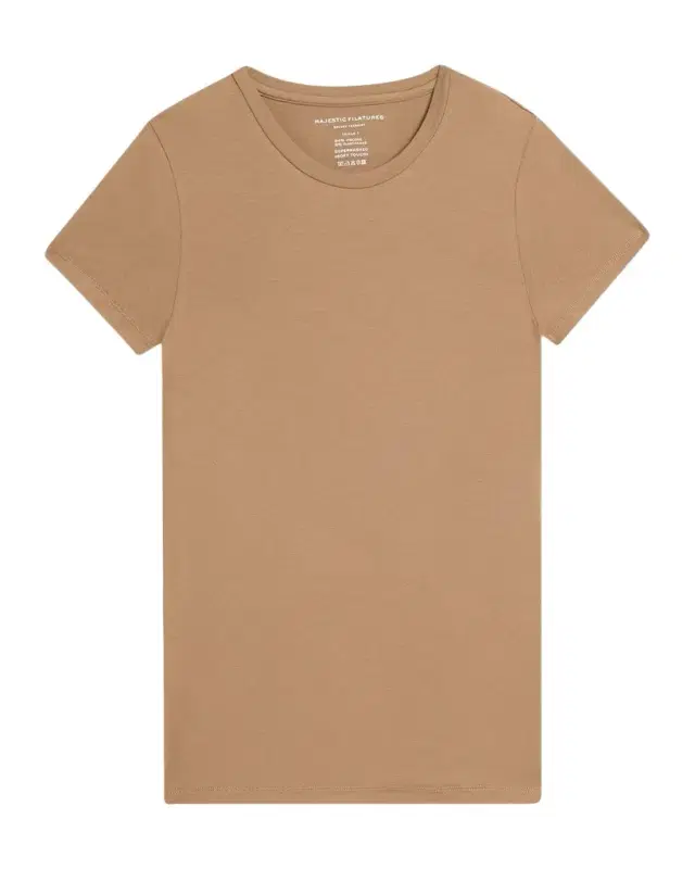Majestic Filatures Soft Touch Short-Sleeve Crewneck T-Shirt