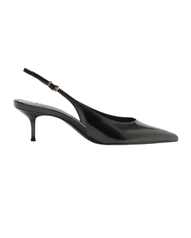 Schutz Paola 65MM Patent Leather Slingback Pumps