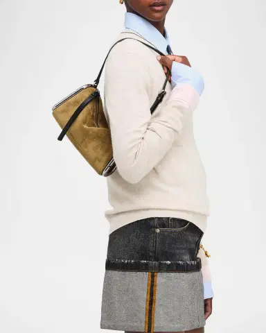 Marc Jacobs Scene Small Suede Shoulder Bag | Thumbnail 2