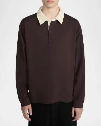 Frame Men's Cotton Rugby Shirt | Thumbnail 4