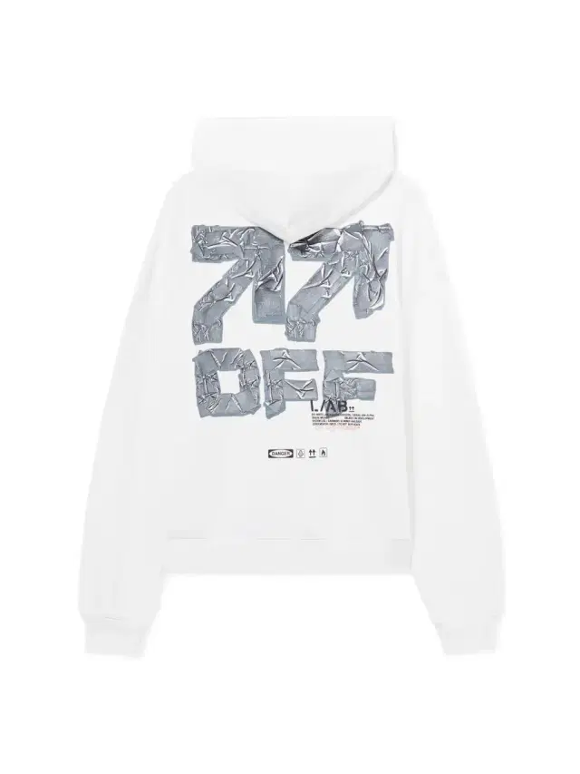 Off-White L/AB Off Active Tape Hoodie