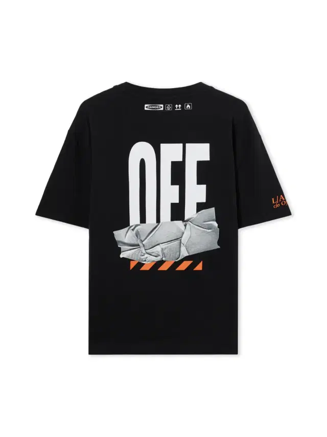 Off-White L/AB Off Active Duct Tape T-Shirt