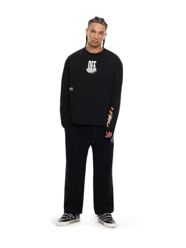 Off-White L/AB Off Active Tape Long-Sleeved T-Shirt | Thumbnail 3 Off-White L/AB Off Active Tape Long-Sleeved T-Shirt | Thumbnail 3