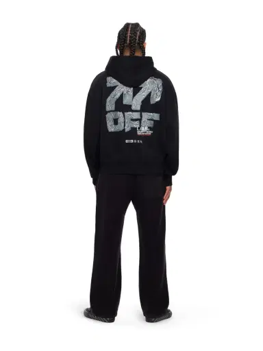 Off-White L/AB Off Active Tape Hoodie | Thumbnail 4