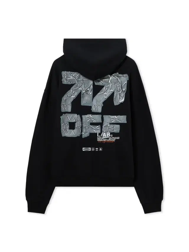 Off-White L/AB Off Active Tape Hoodie