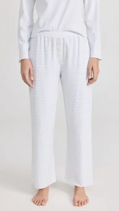 Cozyland by Morgan Lane Ellie Pajama Set Sky Stripe L | Thumbnail 5