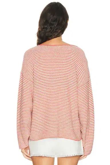 DONNI. The Cotton Knit Stripe Sweater | Thumbnail 3
