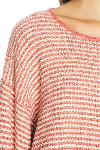 DONNI. The Cotton Knit Stripe Sweater | Thumbnail 5