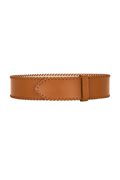 Khaite Theo Whipstitch Belt | Thumbnail 1 Khaite Theo Whipstitch Belt | Thumbnail 1