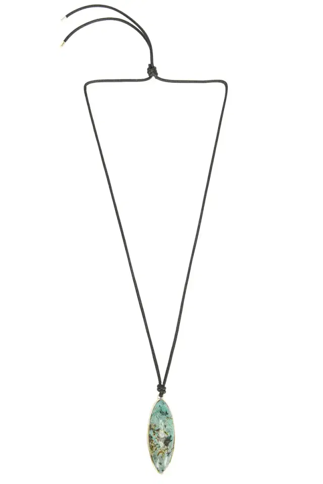 Jennifer Fisher Dagger Cord Long Pendant Necklace