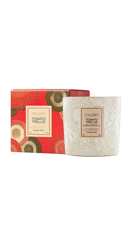 Voluspa Tomato Trellis Luxe Classic Candle