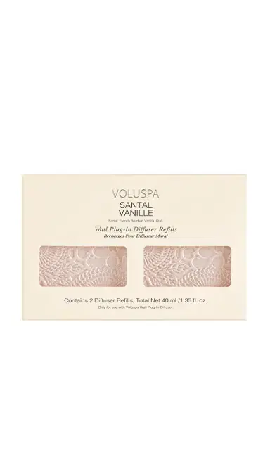 Voluspa Santal Vanille Wall Plugin Twin Refill Pack | Thumbnail 1