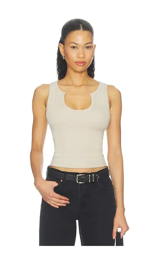 GRLFRND Deep U-neck Tank