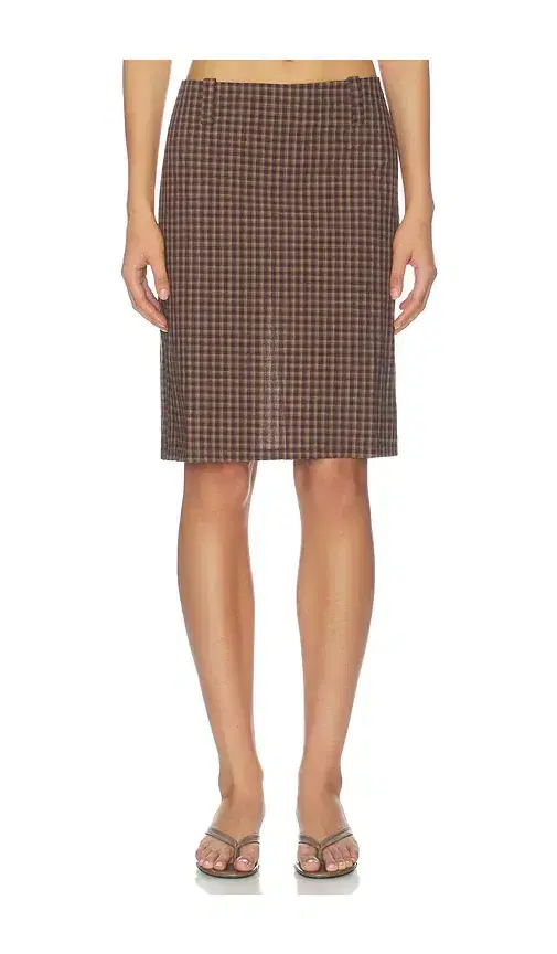 LIONESS Play On Midi Skirt