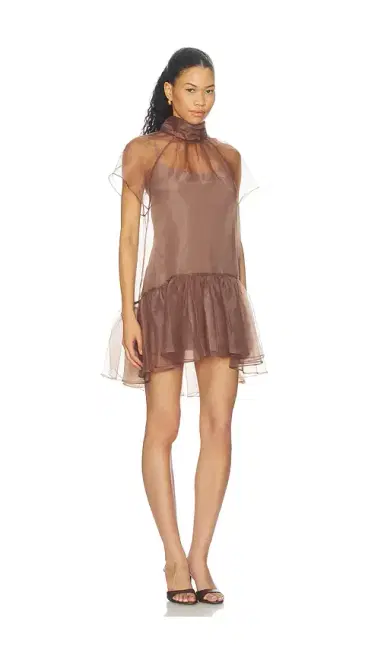 Simkhai Beaux Tiered Mini Dress | Thumbnail 2 Simkhai Beaux Tiered Mini Dress | Thumbnail 2