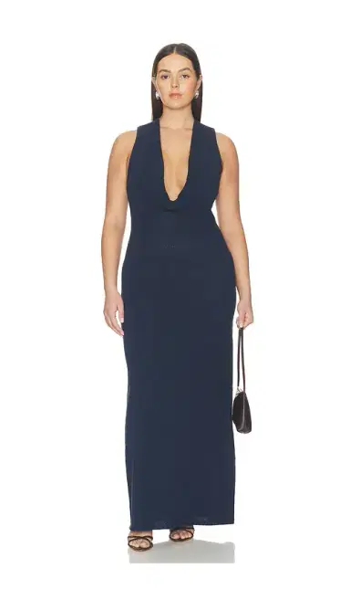 L'Academie Mckayla Cowl Maxi Dress | Thumbnail 2