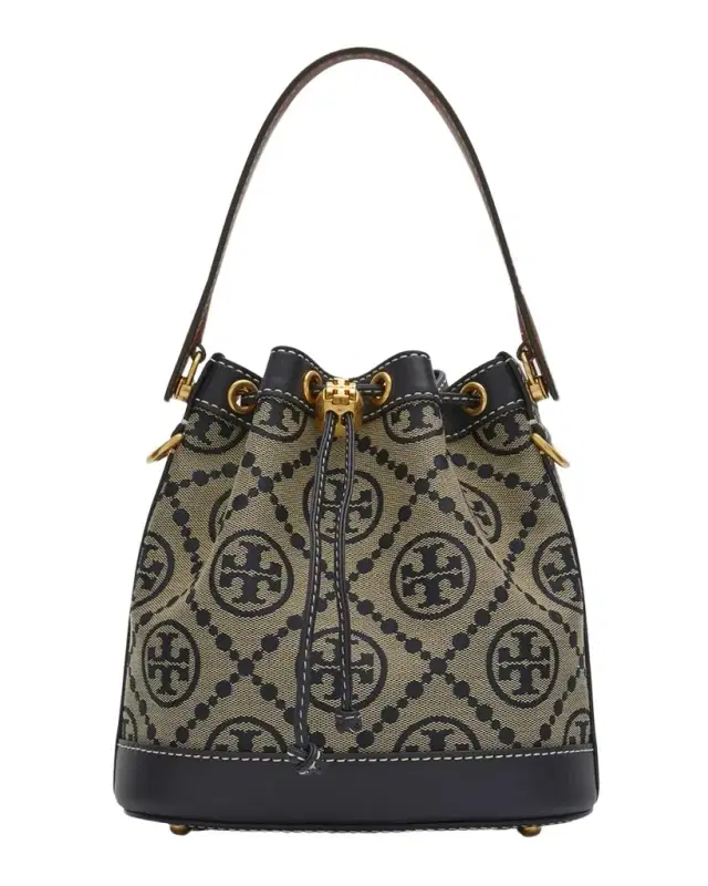 Tory Burch T Monogram Jacquard Bucket Bag