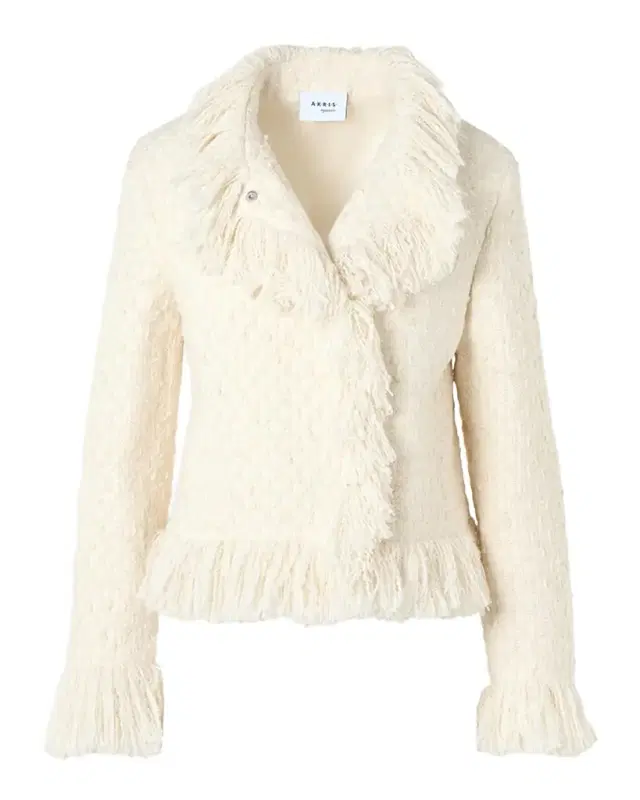 Akris punto Bouclé Tweed Wool-Blend Jacket