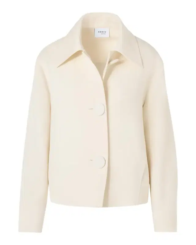 Akris punto Wool Single-Breasted Short Jacket