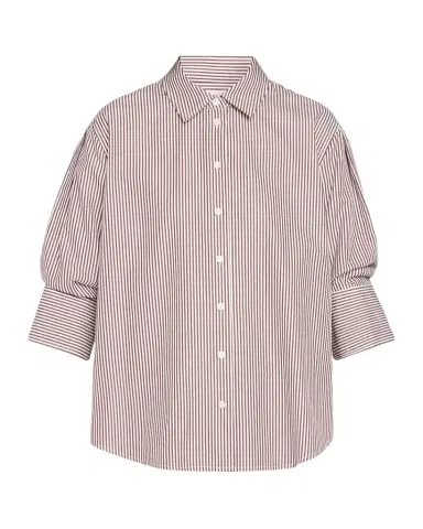 Tanya Taylor Emmy Striped Cotton Puff-Sleeve Shirt | Thumbnail 1