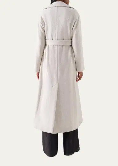 Akris punto Herringbone Wool Coat | Thumbnail 3 Akris punto Herringbone Wool Coat | Thumbnail 3