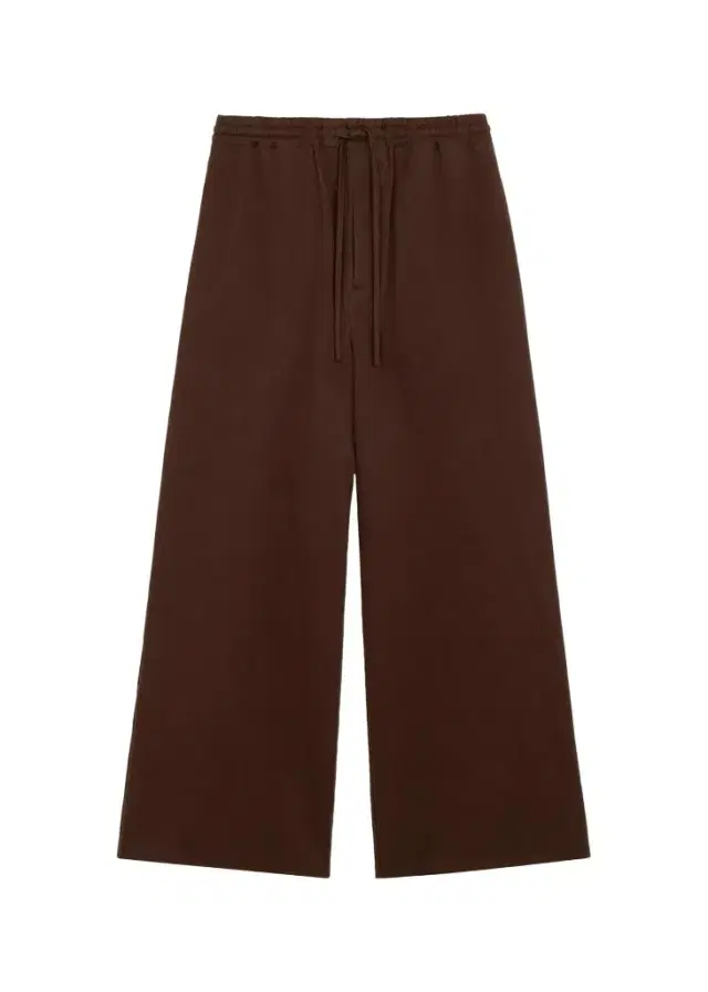Loewe x Paula's Ibiza Men's Washed Satin Wide-Leg Drawstring Pants
