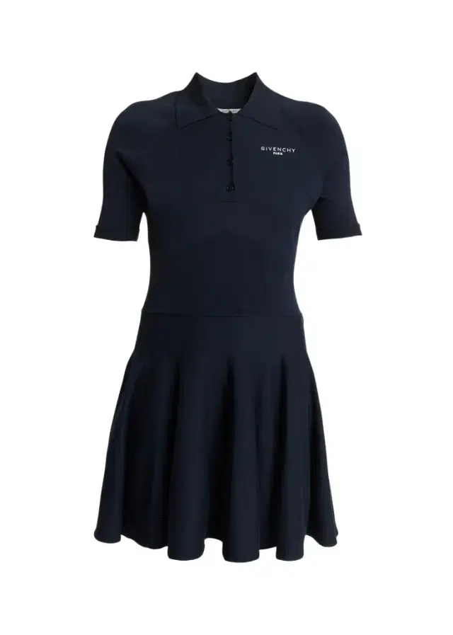 Givenchy A-Line Short Polo Dress