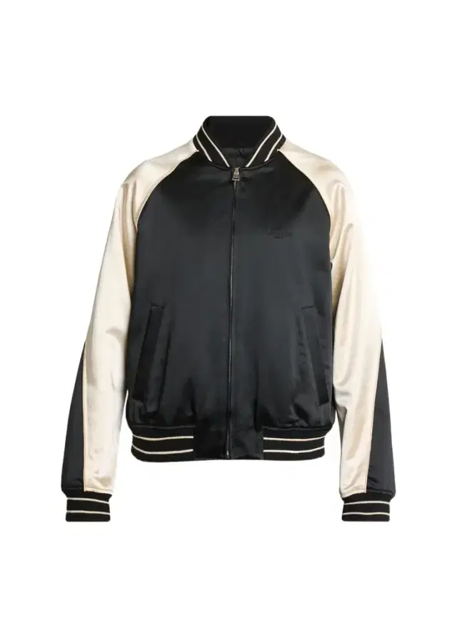 Givenchy Men's Satin Rhinestone-Logo Bomber Jacket