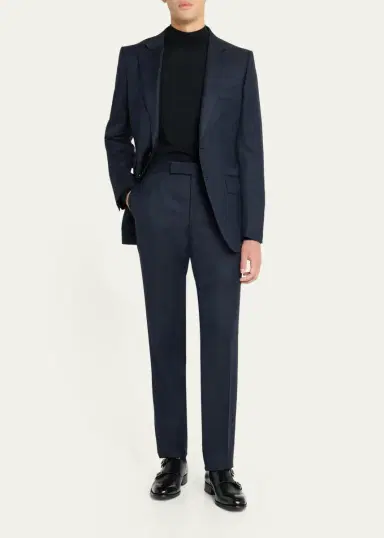 Tom Ford Men's Wool Herringbone Two-Piece Suit | Thumbnail 2