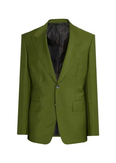 Tom Ford Men's Wool Peak Lapel Single-Breasted Sport Coat | Thumbnail 1