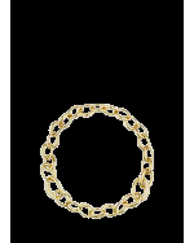 Paul Morelli 18K Yellow Gold Diamond Ultimate Link Necklace with Diamonds | Thumbnail 2
