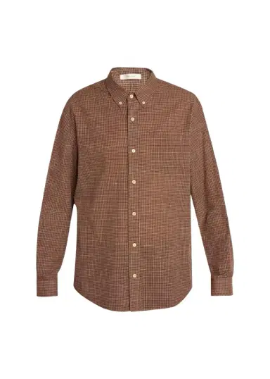 The Row Men's Pompeo Cotton Check Sport Shirt | Thumbnail 1