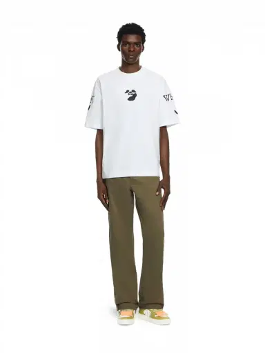 Off-White Swimming Logo Garment-Dyed Carpenter Pants | Thumbnail 2 Off-White Swimming Logo Garment-Dyed Carpenter Pants | Thumbnail 2
