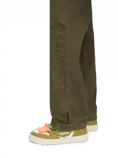 Off-White Swimming Logo Garment-Dyed Carpenter Pants | Thumbnail 5 Off-White Swimming Logo Garment-Dyed Carpenter Pants | Thumbnail 5