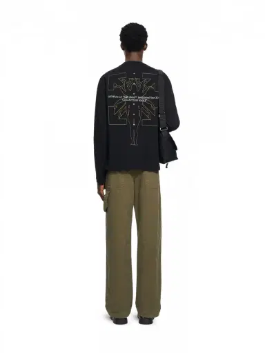 Off-White Chakra Arrow Long Sleeve T-Shirt | Thumbnail 4