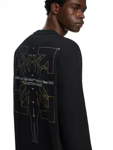 Off-White Chakra Arrow Long Sleeve T-Shirt | Thumbnail 5