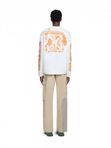 Off-White Big Bookish Cotton Gabardine Cargo Pants | Thumbnail 4 Off-White Big Bookish Cotton Gabardine Cargo Pants | Thumbnail 4