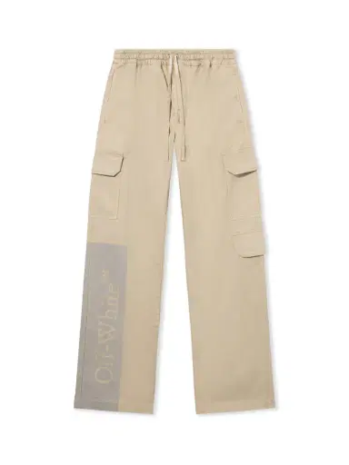 Off-White Big Bookish Cotton Gabardine Cargo Pants | Thumbnail 1 Off-White Big Bookish Cotton Gabardine Cargo Pants | Thumbnail 1