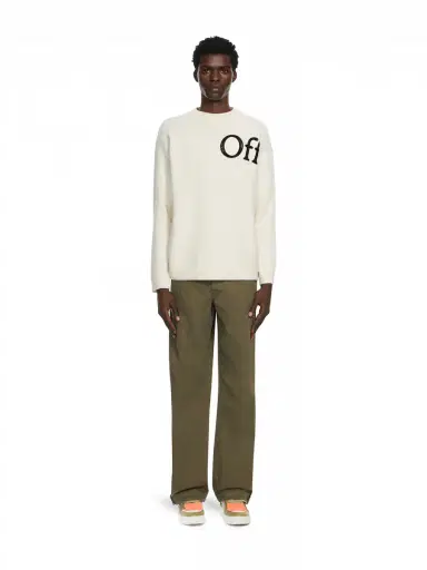 Off-White Bookish Shared Knit Crewneck | Thumbnail 2