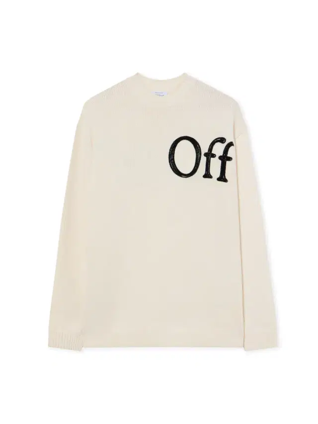 Off-White Bookish Shared Knit Crewneck