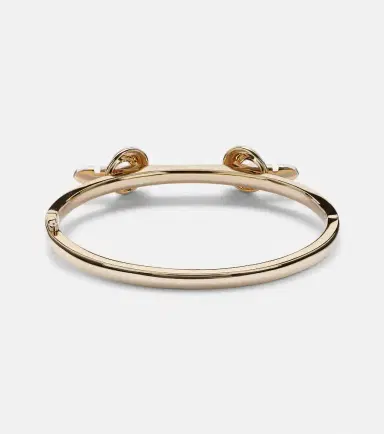 Ananya Chakra 18kt gold bangle with quartz | Thumbnail 2