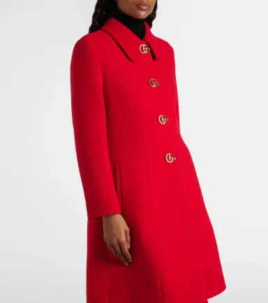 Gucci Double G wool coat | Thumbnail 3 Gucci Double G wool coat | Thumbnail 3