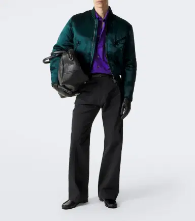 Tom Ford Double T croc-effect leather loafers | Thumbnail 4