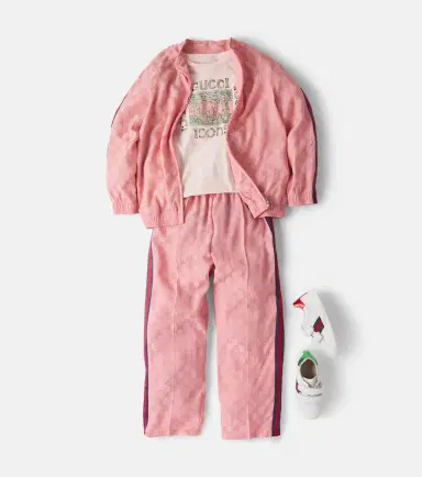 Gucci Kids Logo printed cotton jersey T-shirt | Thumbnail 4