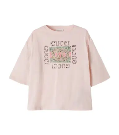 Gucci Kids Logo printed cotton jersey T-shirt | Thumbnail 1