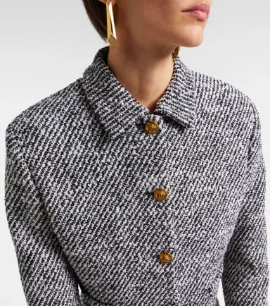 Versace Wool-blend bouclé jacket | Thumbnail 5